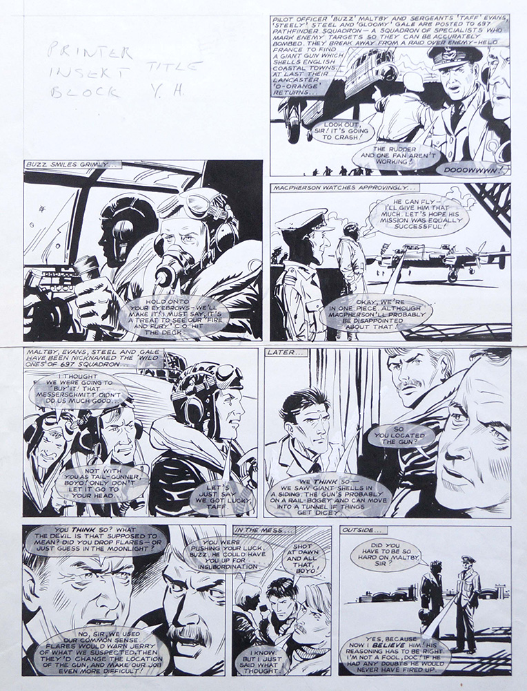 Pathfinders - Takin' No Chances (TWO pages) (Originals) (Signed) art by Asian Art at The Illustration Art Gallery
