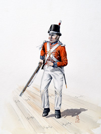 Military Uniforms - Corporal, Royal Marines (Original) (Signed) Military Uniforms - Corporal, Royal Marines (Original) (Signed)