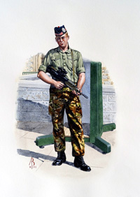 Military Uniforms - Private, Argyll & Sutherland Highlanders (Original) (Signed) Military Uniforms - Private, Argyll & Sutherland Highlanders (Original) (Signed)