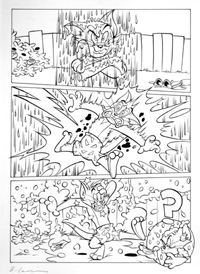 Tom and Jerry page 3a (Original) (Signed)