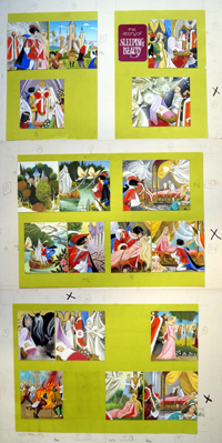 The Sleeping Beauty (THREE pages) (Originals)