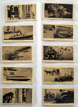 Full Set of 50 Cigarette Cards: Wonderful Century (1837  1937)  (1937) at The Book Palace