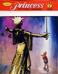 Princess Picture Library cover - Sue Fights For Justice (Original)