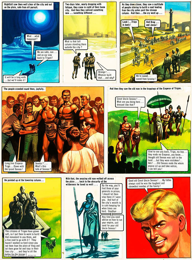 The Trigan Empire: Look and Learn issue 681(b) (Original) art by Trigan Empire (Ron Embleton) at The Illustration Art Gallery
