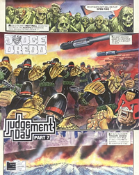 2000AD Prog 790 Judge Dredd Judgement Day Part 7 (Original)
