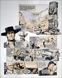 The A-Team: Aztec (TWO pages) (Originals)