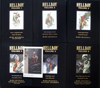 Hellboy Library Editions: Volumes 1 - 6 + Print