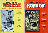Magazine Of Horror: Bizarre - Frightening - Gruesome (2 issues) at The Book Palace