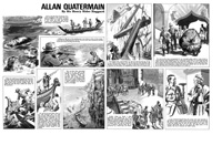 Allan Quatermain Pages 15 and 16 (TWO pages) (Originals)