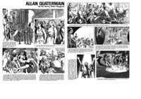 Allan Quatermain Pages 17 and 18 (TWO pages) (Originals)