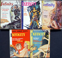 Infinity Science Fiction (5 issues)