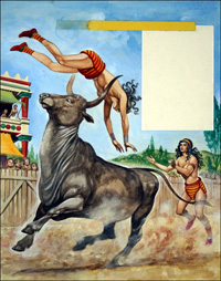 Minoan Bull Leaping (Original)