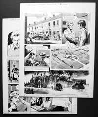 Number 13 Marvel Street - Robert Danvers (TWO pages) (Originals)