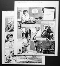 Number 13 Marvel Street - Alone In Number 13 (TWO pages) (Originals) (Signed)