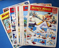Mickey Mouse Weekly Complete year 1951