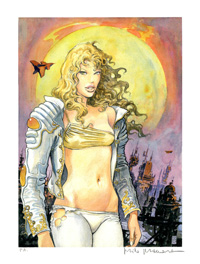 Barbarella The Power of The Sun (Limited Edition Print) (Signed)