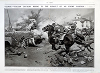 Genoa! (original page from The Sphere 1917) (Print)