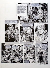 Robin of Sherwood art from Look In issue 45 page 20 (Original)