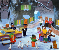 Teddy Bear's Christmas Choir (Original)