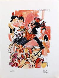 The Dancers (Limited Edition Print) (Signed)