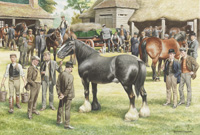 Horse Drawn Vehicle Series - The Champion (Original) (Signed)
