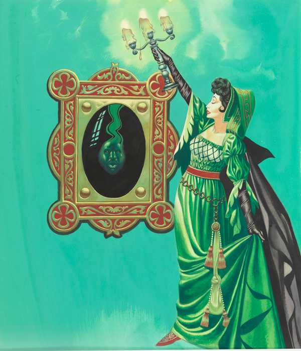 Snow White: The Wicked Queen (Original) by Snow White (Ron Embleton) at The Illustration Art Gallery