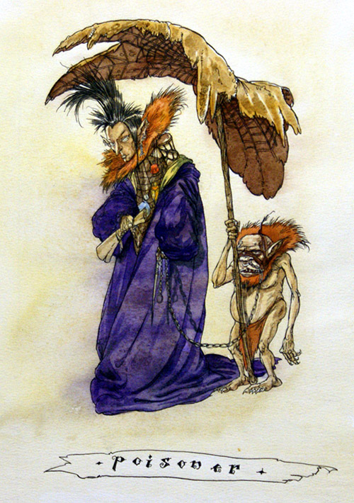 Fairy Wars: The Poisoner (Original) by Chris Riddell Art at The Illustration Art Gallery