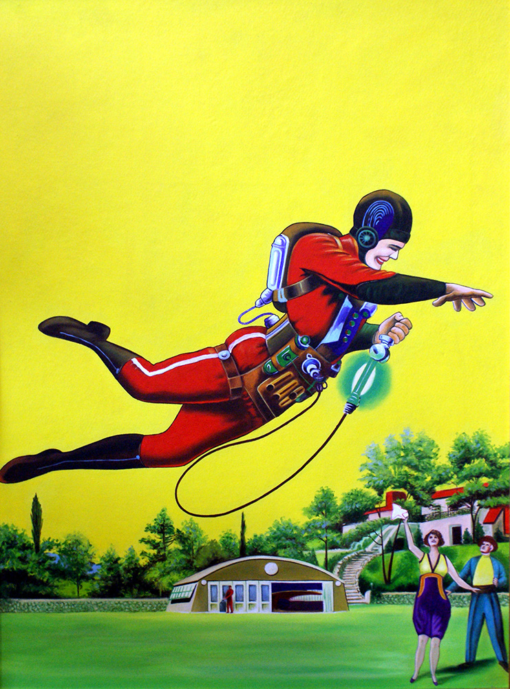 Buck Rogers in 25th Century (Original) art by Vet Art at The Illustration Art Gallery