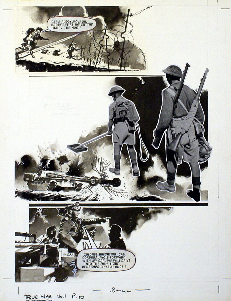 True War #1 page 10 (Original) art by Jim Watson Art at The Illustration Art Gallery