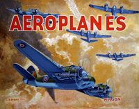 Aeroplanes - Front Cover (Original) (Signed)