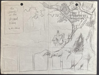 World of the Wizard King - Preliminary Drawing (Original) (Signed)