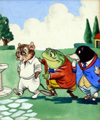Ratty, Mr. Toad and Mole (Original)